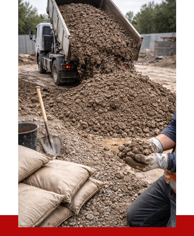 Купить глина для засыпки в Югорске от 1225 р. за куб | ПРОНЕРУДЮгр