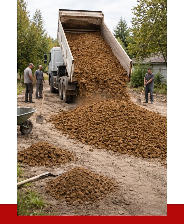 Купить суглинок с доставкой в Югорске от 2553 р. за куб | ПРОНЕРУДЮгр