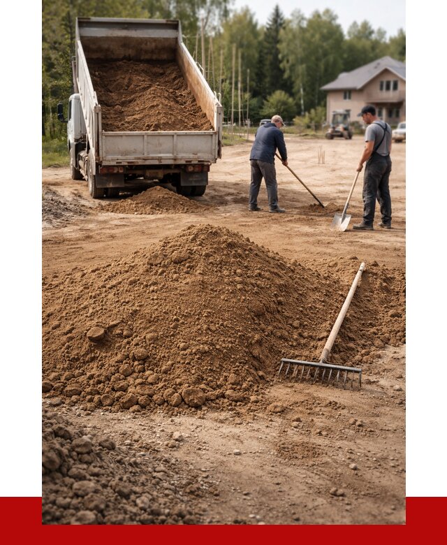 Суглинок для планировки в Югорске с доставкой от 4289 р. | ПРОНЕРУДЮгр