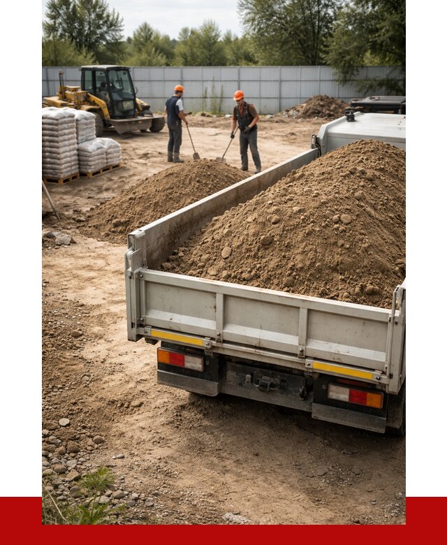 Супесь с доставкой в Югорске от 2502 р. за куб | ПРОНЕРУДЮгр
