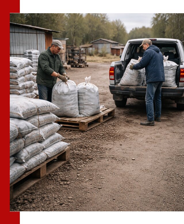 Купить конский навоз в мешках с доставкой в Югорске