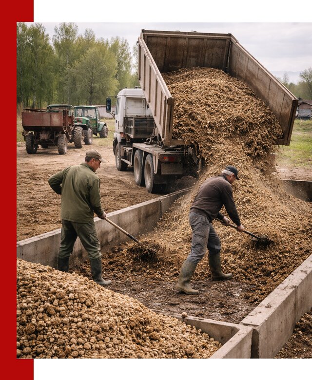 Куриный помет с доставкой в Югорске оптом и в розницу