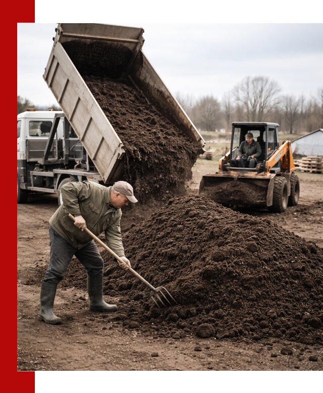 Доставка и продажа перегноя в Югорске быстро и дешево