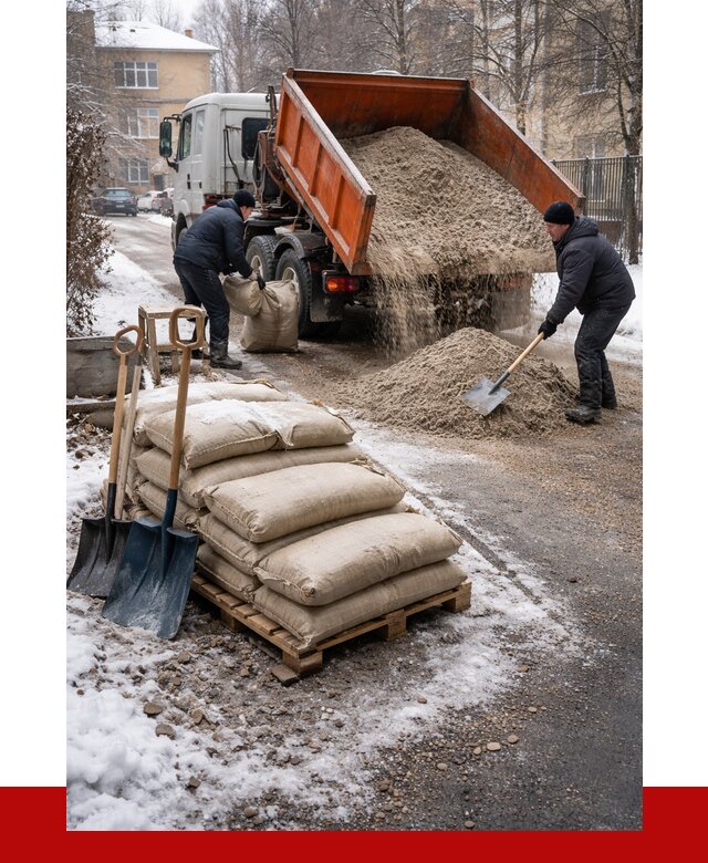 Противогололедные материалы оптом в Югорске от 4289 р. | ПРОНЕРУДЮгр