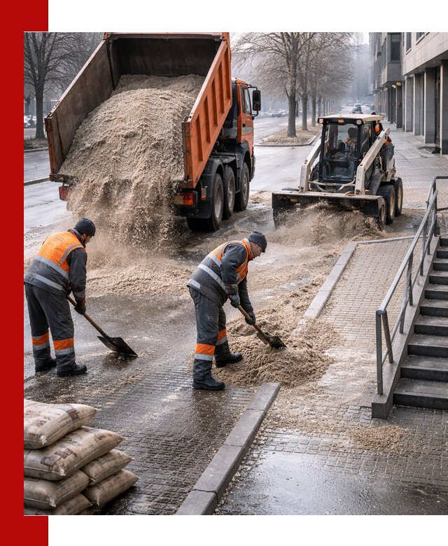 Поставка противогололедных материалов в Югорске