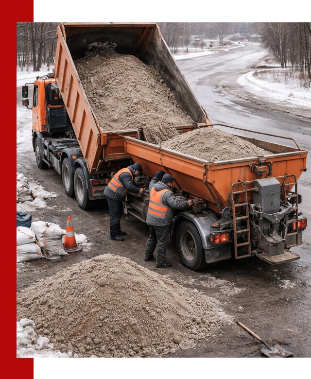 Поставка и вывоз пескосоля в Югорске оптом и в розницу