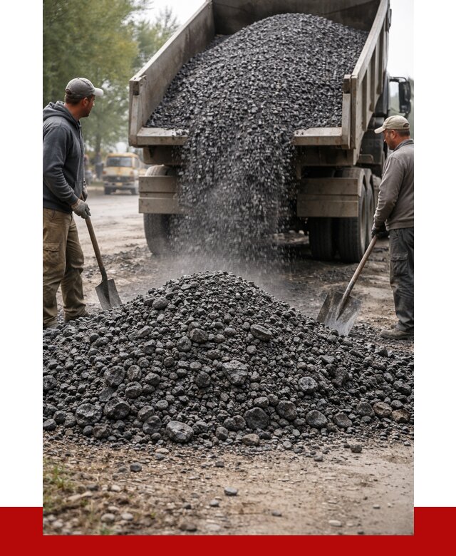 Дробленый асфальт в Югорске от 2859 р. с доставкой | ПРОНЕРУДЮгр