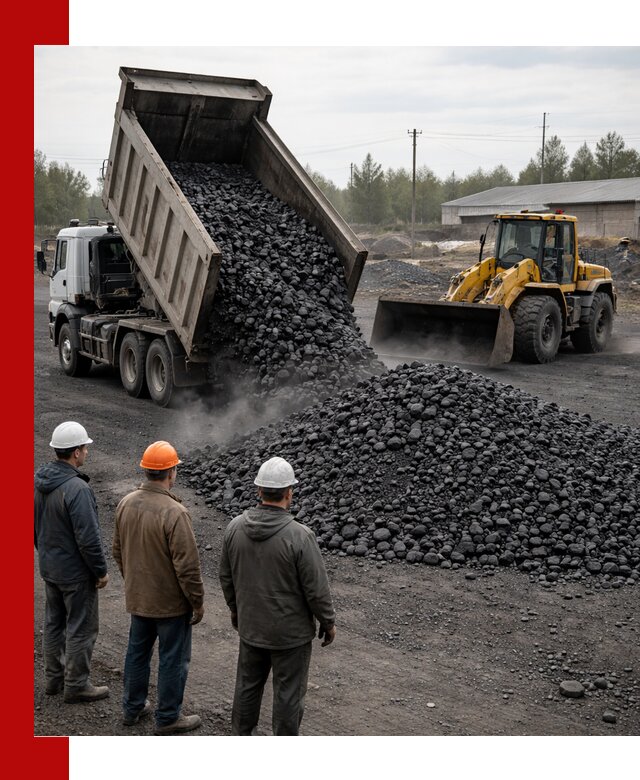Доставка угля антрацита в Югорске с самосвалами и погрузкой