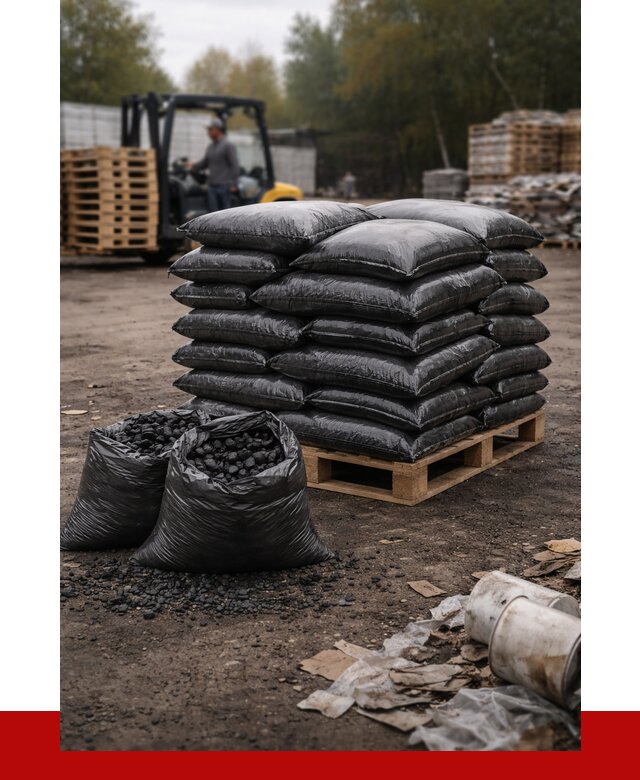 Купить уголь в мешках с доставкой в Югорске от 7658 р. | ПРОНЕРУДЮгр