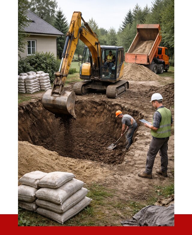 Рытье котлована в Югорске быстро от 4595 р. ПРОНЕРУДЮгр