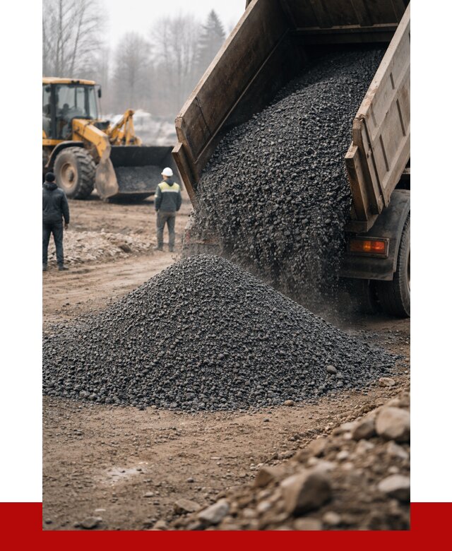 Асфальтовая крошка в Югорске с доставкой от 1838 р. | ПРОНЕРУДЮгр